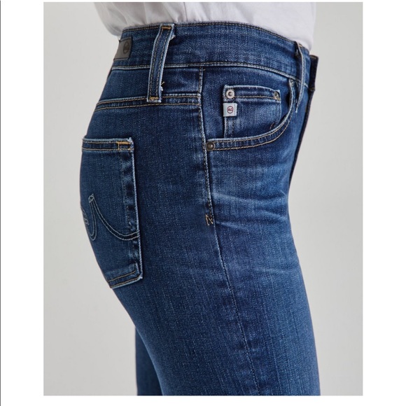 AG ADRIANO GOLDSCHMIED - Farrah Skinny Ankle - Dark Blue - Size 26R - Picture 6 of 6